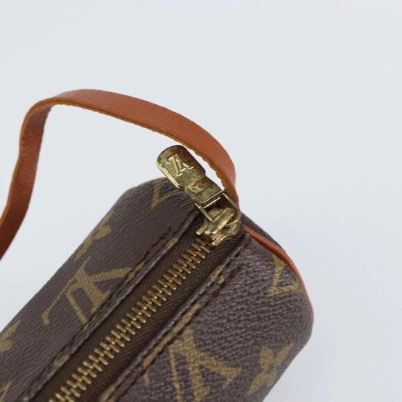 LOUIS VUITTON Monogram Papillon Pouch LV Auth - Picture 9 of 15
